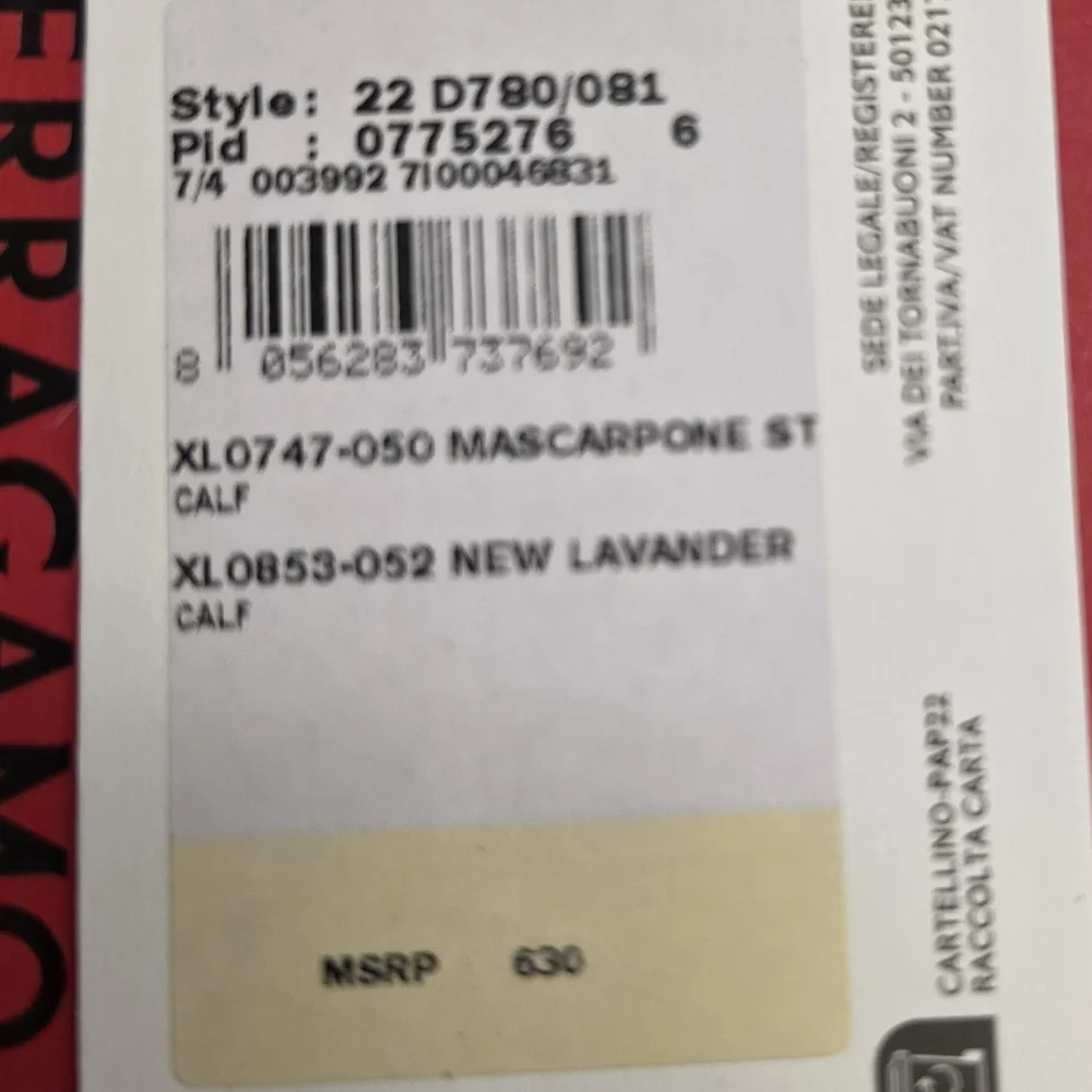 NWT Salvatore Ferragamo Gancini Wallet